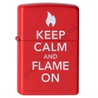 Зажигалка "Зиппо" 28 671 /Keep Calm and Flame/